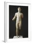 Adolescent, 480 BC Statue in Severe Style Found Near Acropolis in Agrigento, Sicily, Italy-null-Framed Giclee Print