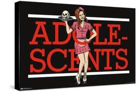 Adolescents - Logo-Trends International-Stretched Canvas