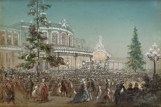 Celebration of the 25th Anniversary of Tsarskoe Selo Railroad, 1862-Adolf Charlemagne-Giclee Print