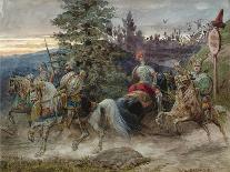 Peter II in Peterhof-Adolf Charlemagne-Stretched Canvas