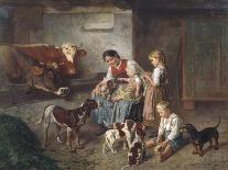 Breakfast Time-Adolf Eberle-Giclee Print