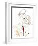 Adolf Hitler with his mistress Eva Braun - colour caricature-Neale Osborne-Framed Giclee Print