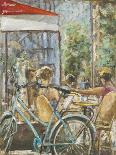 Cafe Paris V-Adolf Llovera-Framed Art Print