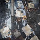 Cafe Paris V-Adolf Llovera-Stretched Canvas