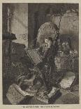 Don Quixote in His Study-Adolf Schreyer-Giclee Print