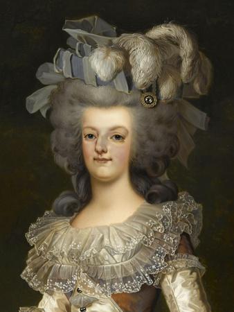 Marie-Antoinette d'Autriche reine de France et ses deux premiers enfants