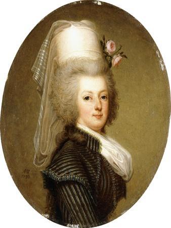 Portrait of Queen Marie Antoinette, 1793