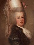 Portrait of Queen Marie Antoinette of France (1755-179)-Adolf Ulrik Wertmüller-Framed Giclee Print