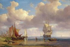 Calm Sea, 1836-Adolf Vollmer-Giclee Print