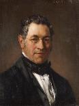 Portrait of Professor Siegfried Dehn (1799-1858)-Adolf Von Menzel-Giclee Print