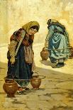 Water Carriers-Adolfo Belimbau-Framed Giclee Print