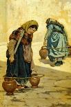 Water Carriers-Adolfo Belimbau-Framed Giclee Print