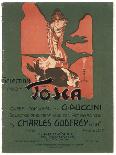 Poster Advertising a Performance of Tosca, 1899-Adolfo Hohenstein-Giclee Print