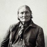 Geronimo (1829-1909)-Adolph F^ Muhr-Mounted Photographic Print