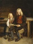 The Grandfather's Blessing, Mid 19th Century-Adolph Tidemand-Giclee Print