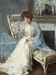 Mending-Adolphe Borie-Giclee Print