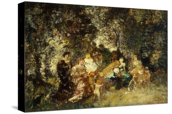 Stretched Canvas Print, , large