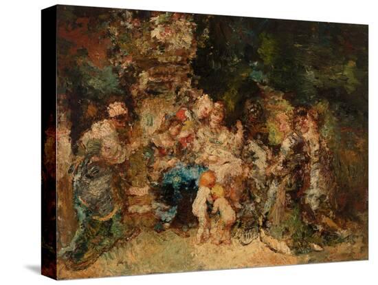 Stretched Canvas Print, , large