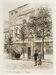 Boulevard Beaumarchais - Théâtre Beaumarchais-Adolphe Martial-Potémont-Giclee Print