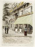 Boulevard des Italiens - Librairie Nouvelle-Adolphe Martial-Potémont-Giclee Print