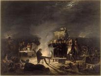 Bivouac of Napoleon I (1769-1821) 5th-6th July 1809, 1810-Adolphe Roehn-Laminated Giclee Print