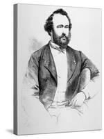 Adolphe Sax French Inventor of Musical Instruments-null-Stretched Canvas
