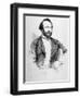 Adolphe Sax French Inventor of Musical Instruments-null-Framed Art Print
