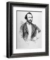 Adolphe Sax French Inventor of Musical Instruments-null-Framed Art Print