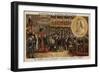 Adolphe Thiers Addressing the French Parliament-null-Framed Giclee Print