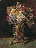 Flower Still Life, 1875-Adolphe-Thomas-Joseph Monticelli-Mounted Giclee Print