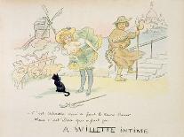 Parce Domine"...Decoration for the Cabaret "Le Chat Noir"-Adolphe Willette-Giclee Print