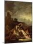 Adonis' Death-Giulio Carpioni-Mounted Giclee Print