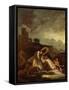 Adonis' Death-Giulio Carpioni-Framed Stretched Canvas