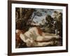 Adonis mort et son chien-Laurent de La Hyre-Framed Giclee Print