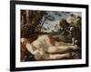 Adonis mort et son chien-Laurent de La Hyre-Framed Giclee Print