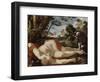 Adonis mort et son chien-Laurent de La Hyre-Framed Giclee Print