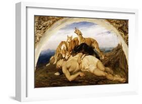 Adonis Wounded-Briton Rivière-Framed Giclee Print