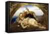 Adonis Wounded-Briton Rivière-Framed Stretched Canvas