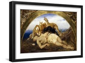 Adonis Wounded-Briton Rivière-Framed Giclee Print