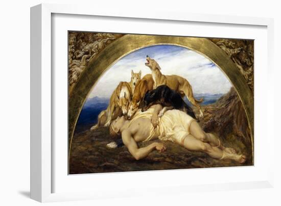 Adonis Wounded-Briton Rivière-Framed Giclee Print