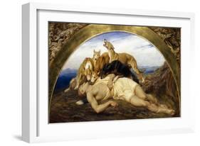 Adonis Wounded-Briton Rivière-Framed Giclee Print