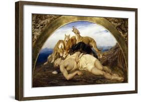 Adonis Wounded-Briton Rivière-Framed Giclee Print