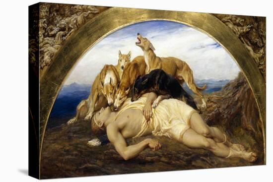 Adonis Wounded-Briton Rivière-Stretched Canvas