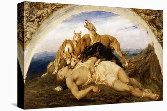 Adonis Wounded-Briton Rivière-Stretched Canvas