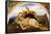 Adonis Wounded-Briton Rivière-Framed Stretched Canvas