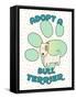 Adopt A Bull Terrier-Tina Lavoie-Framed Stretched Canvas