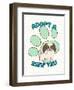 Adopt A Shih Tzu-Tina Lavoie-Framed Giclee Print