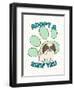 Adopt A Shih Tzu-Tina Lavoie-Framed Giclee Print