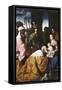 Adoration des mages-Francisco de Zurbarán-Framed Stretched Canvas