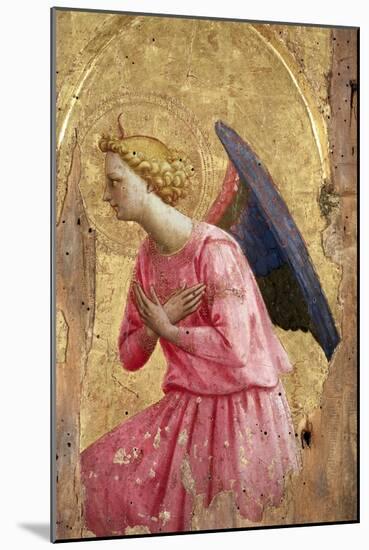 Adoration of an Angel-Fra Angelico-Mounted Giclee Print